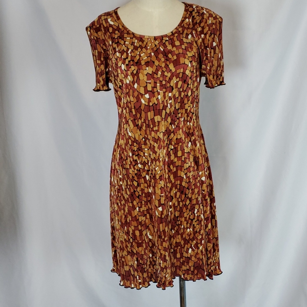 Connected apparel crinkle knit shift dress, 8P - Picture 3 of 9